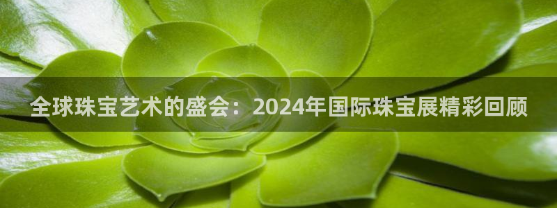 新宝5测速线路：全球珠宝艺术的盛会：2024年国际珠宝展精彩回顾