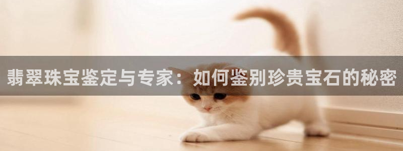 新宝集团新宝5：翡翠珠宝鉴定与专家：如何鉴别珍贵宝石的秘密