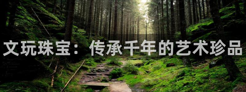 新宝5褚74OOO5：文玩珠宝：传承千年的艺术珍品