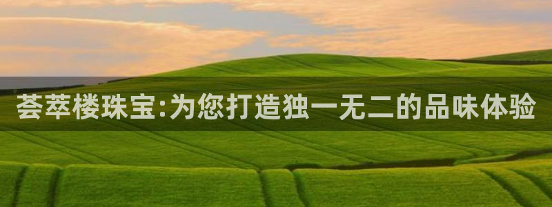 新宝堂新会陈皮5年：荟萃楼珠宝:为您打造独一无二的品味体验