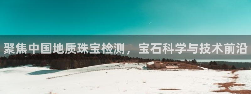 新宝5娱乐手机登录：聚焦中国地质珠宝检测，宝石科学与技术前沿